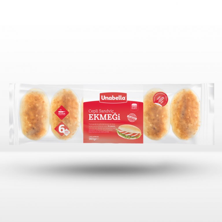 Tam Buğday Unlu Cepli Sandviç Ekmeği Unabella